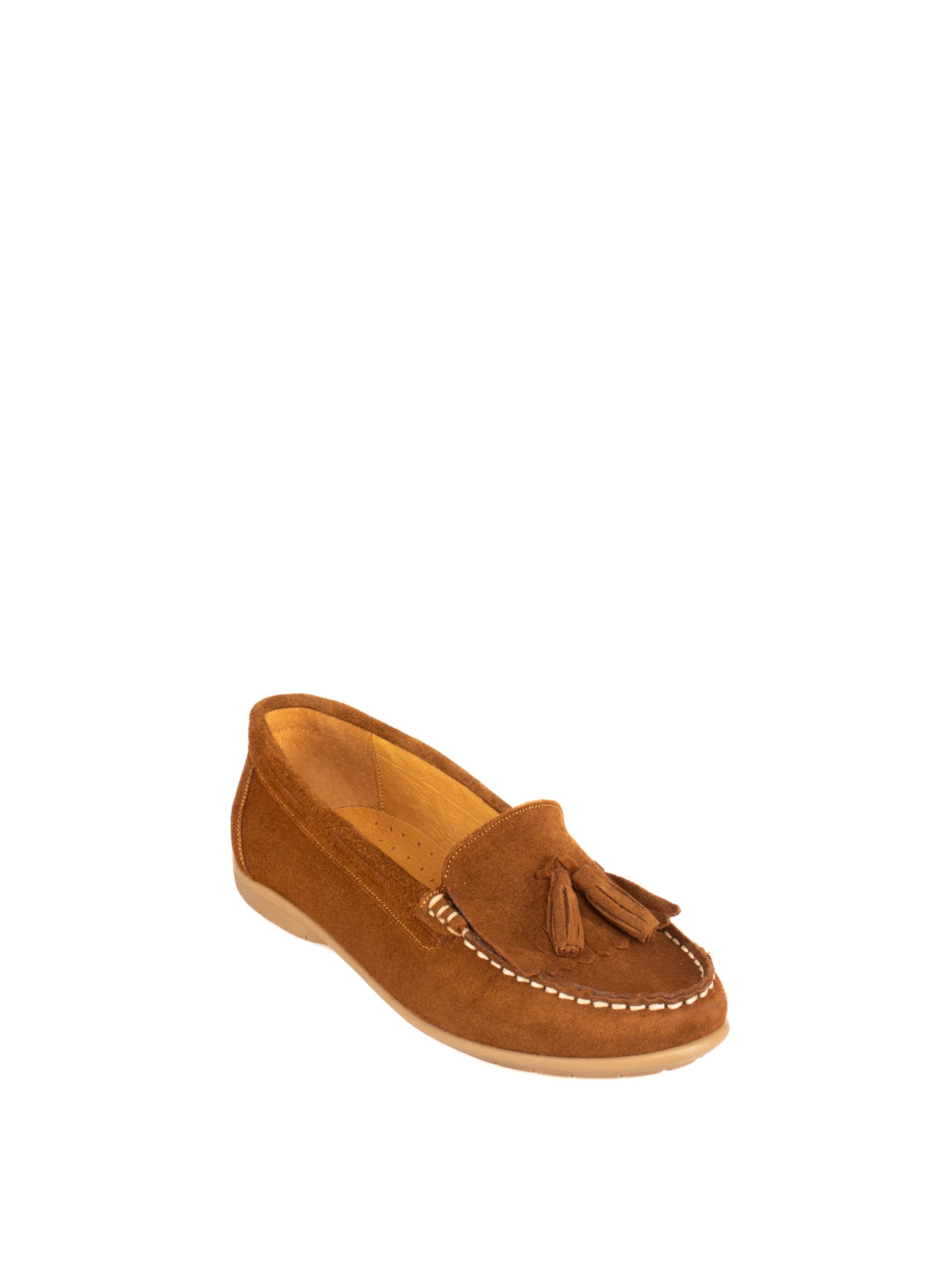 Suede Nautical Moccasins