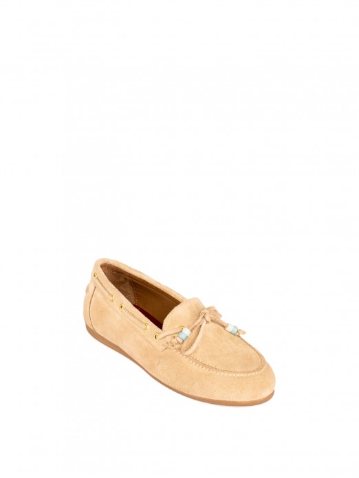 Mocassim de Senhora em Camurça Mocassim de Senhora em Camurça