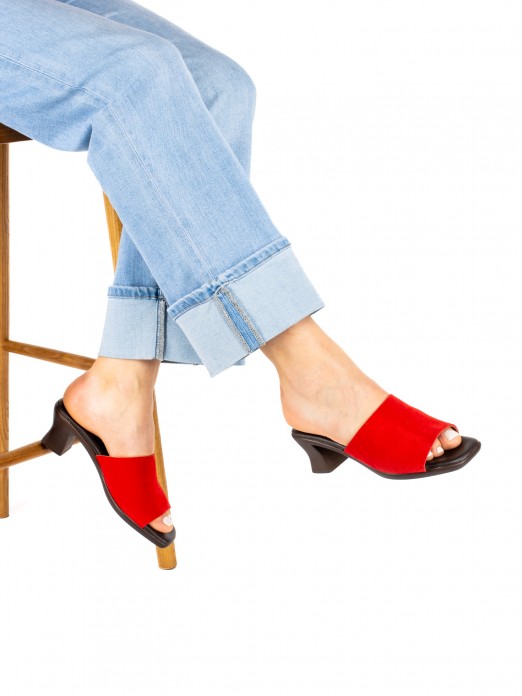 Kitten Heel Suede Mule Kitten Heel Suede Mule