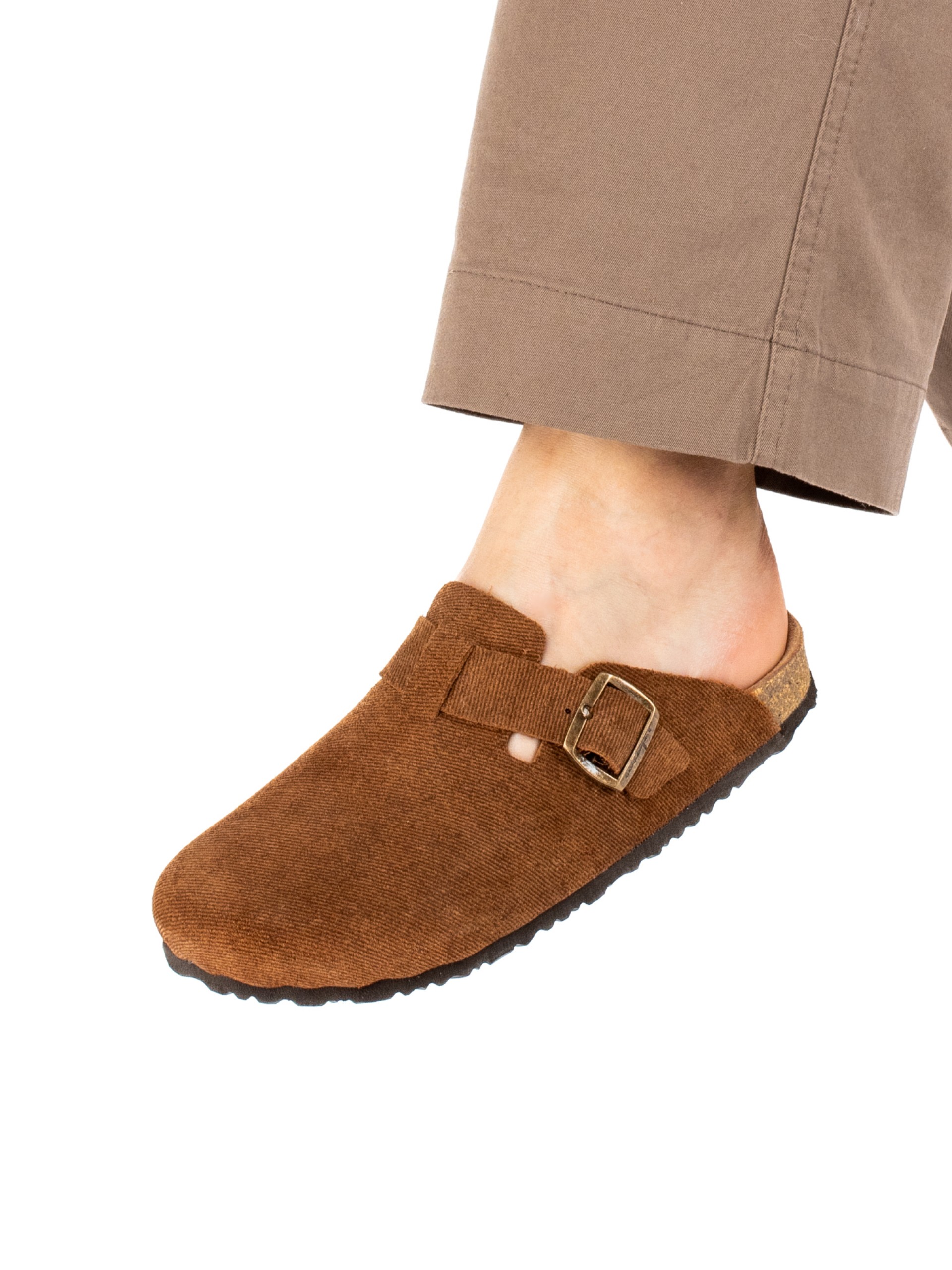 Clog Bio de Senhora em Camurça Jeans