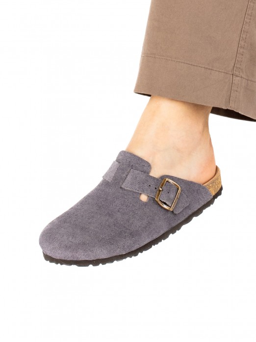 Clog Bio de Senhora em Camur�a Jeans