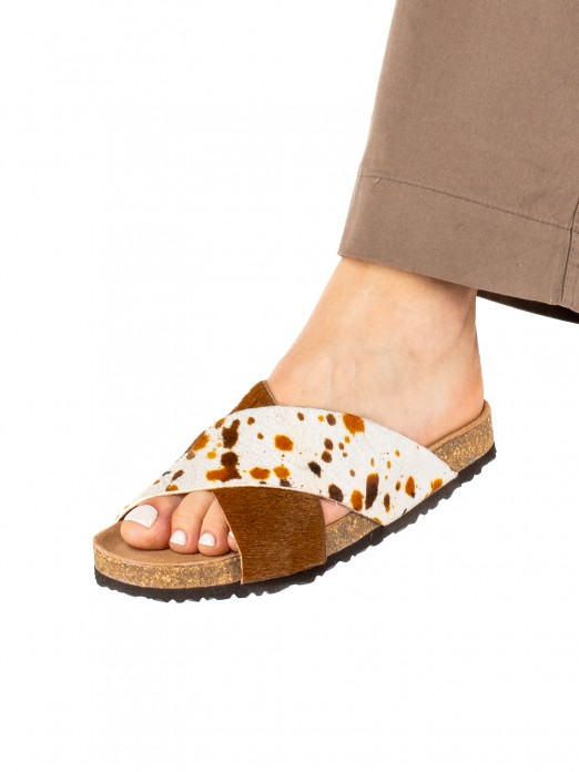 Women’s Bio Fur Slide Sandal Women’s Bio Fur Slide Sandal