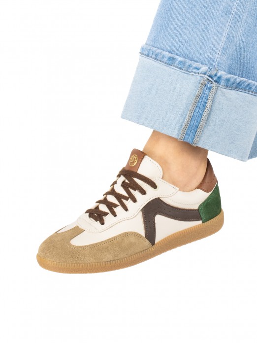 Women’s Multicolour Leather Sneakers Women’s Multicolour Leather Sneakers