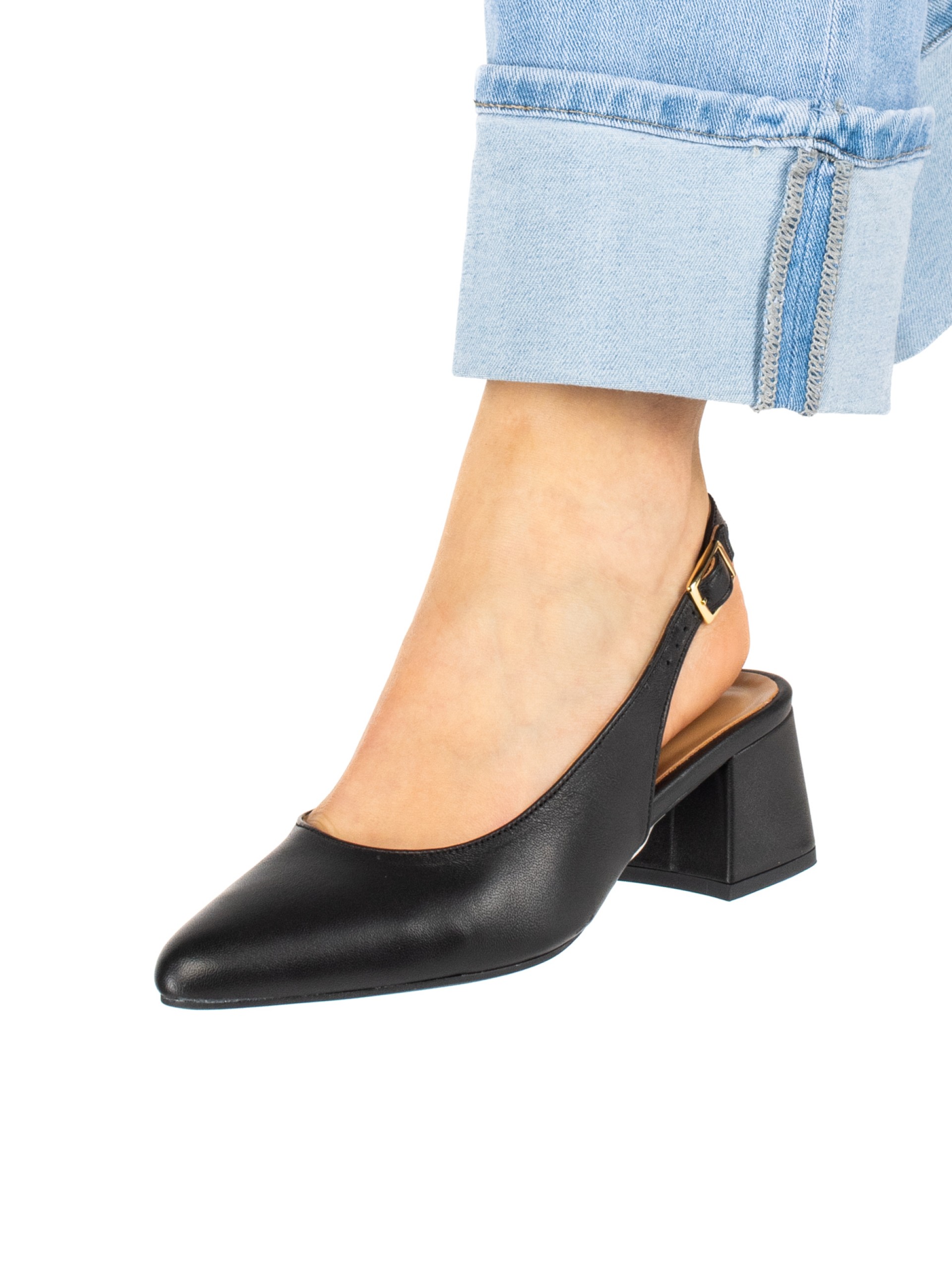 Women’s Leather Slingback Shoe