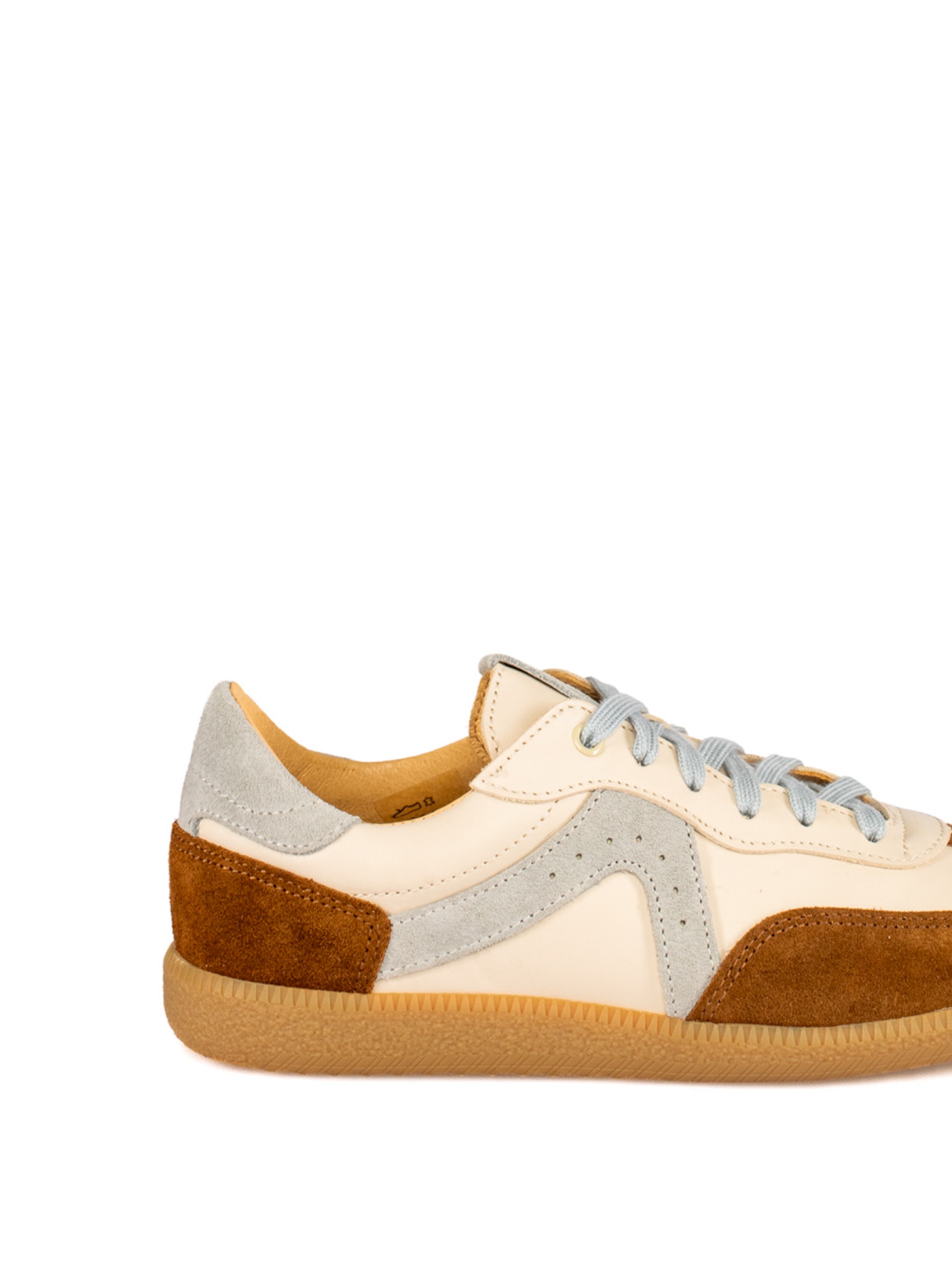 Women’s Multicolour Leather and Suede Sneakers