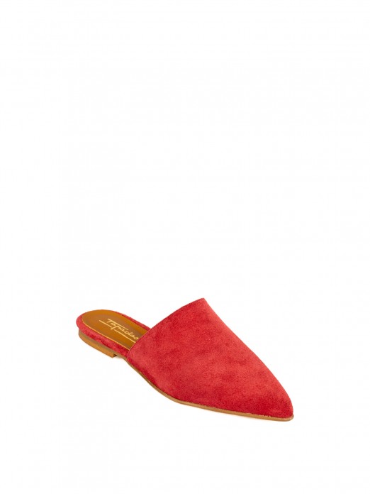 Women’s suede flat mule Women’s suede flat mule