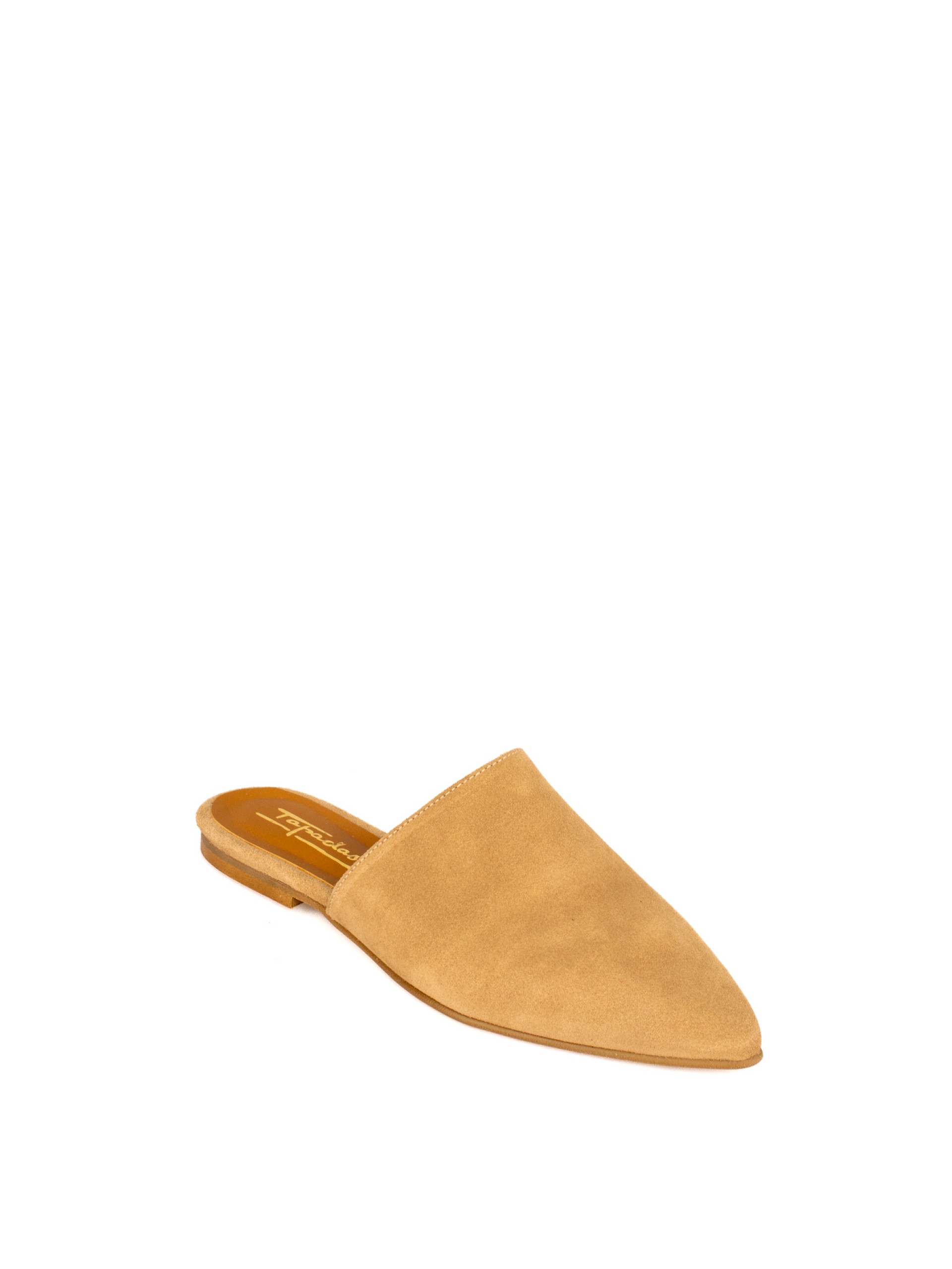 Women’s suede flat mule