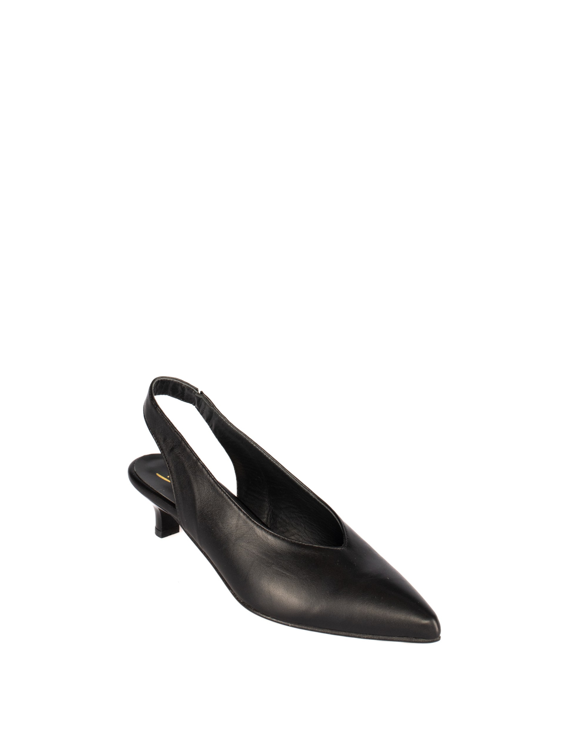 Sapato de senhora de salto estilo kitten heel