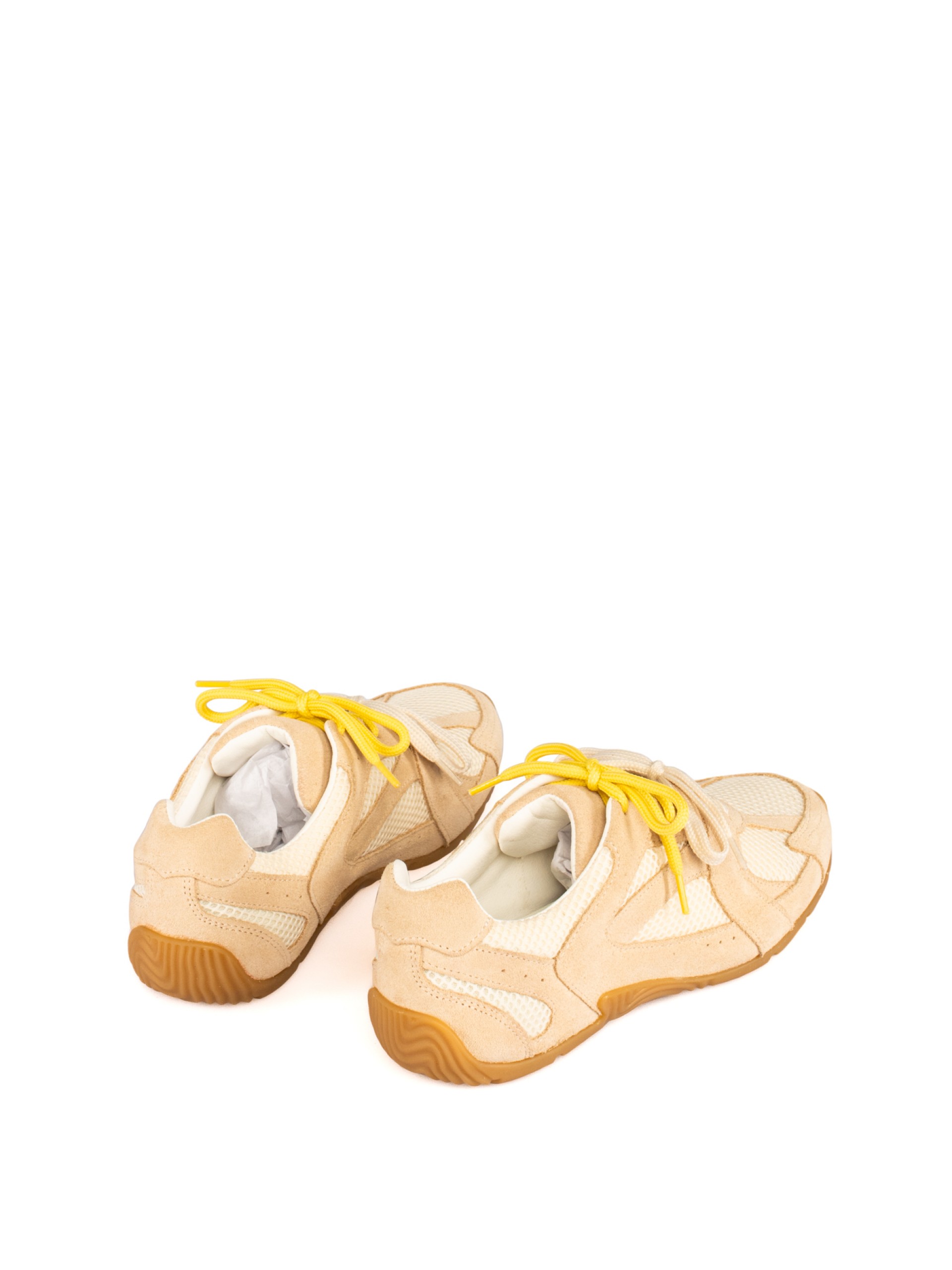 Women’s Suede and Mesh Sneaker