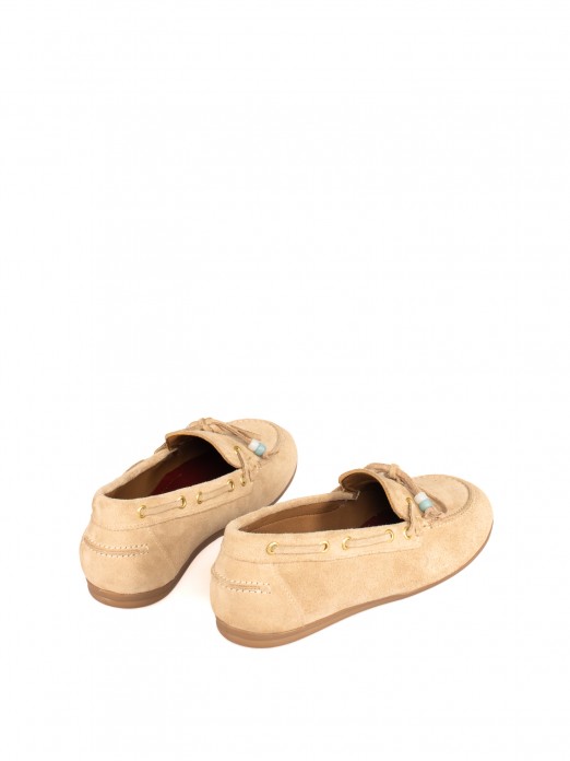 Mocassim de Senhora em Camurça Mocassim de Senhora em Camurça