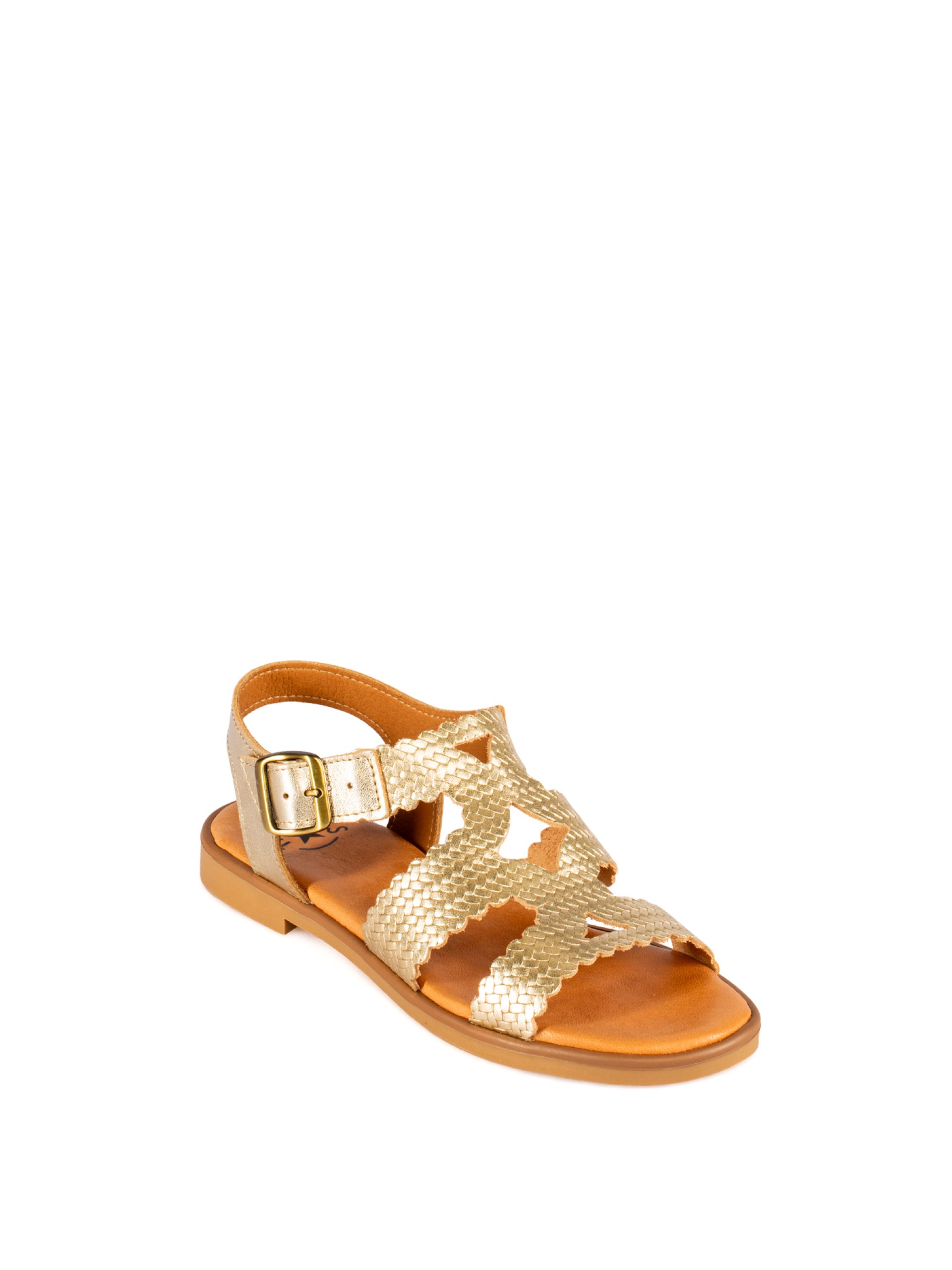 Woven Leather Sandal