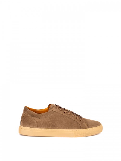 Men�s Suede Sneakers with Casual Sole