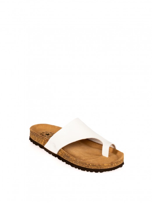 Chinelo Bio de Dedo de Senhora em Pele