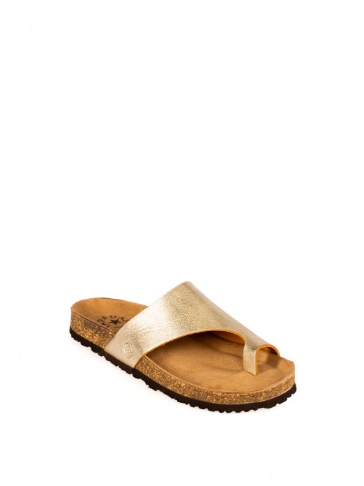 Women’s Bio Toe-Post Laminated Leather Sandal Women’s Bio Toe-Post Laminated Leather Sandal