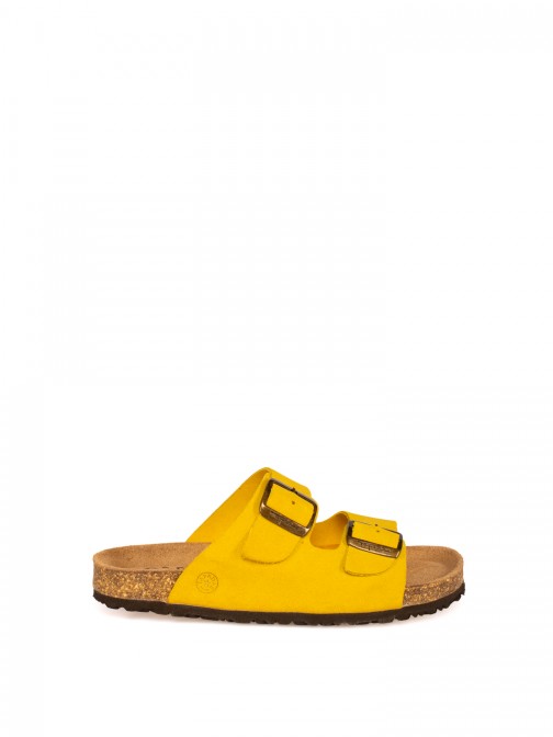 Chinelo Bio em Camurça com Fivelas Chinelo Bio em Camurça com Fivelas