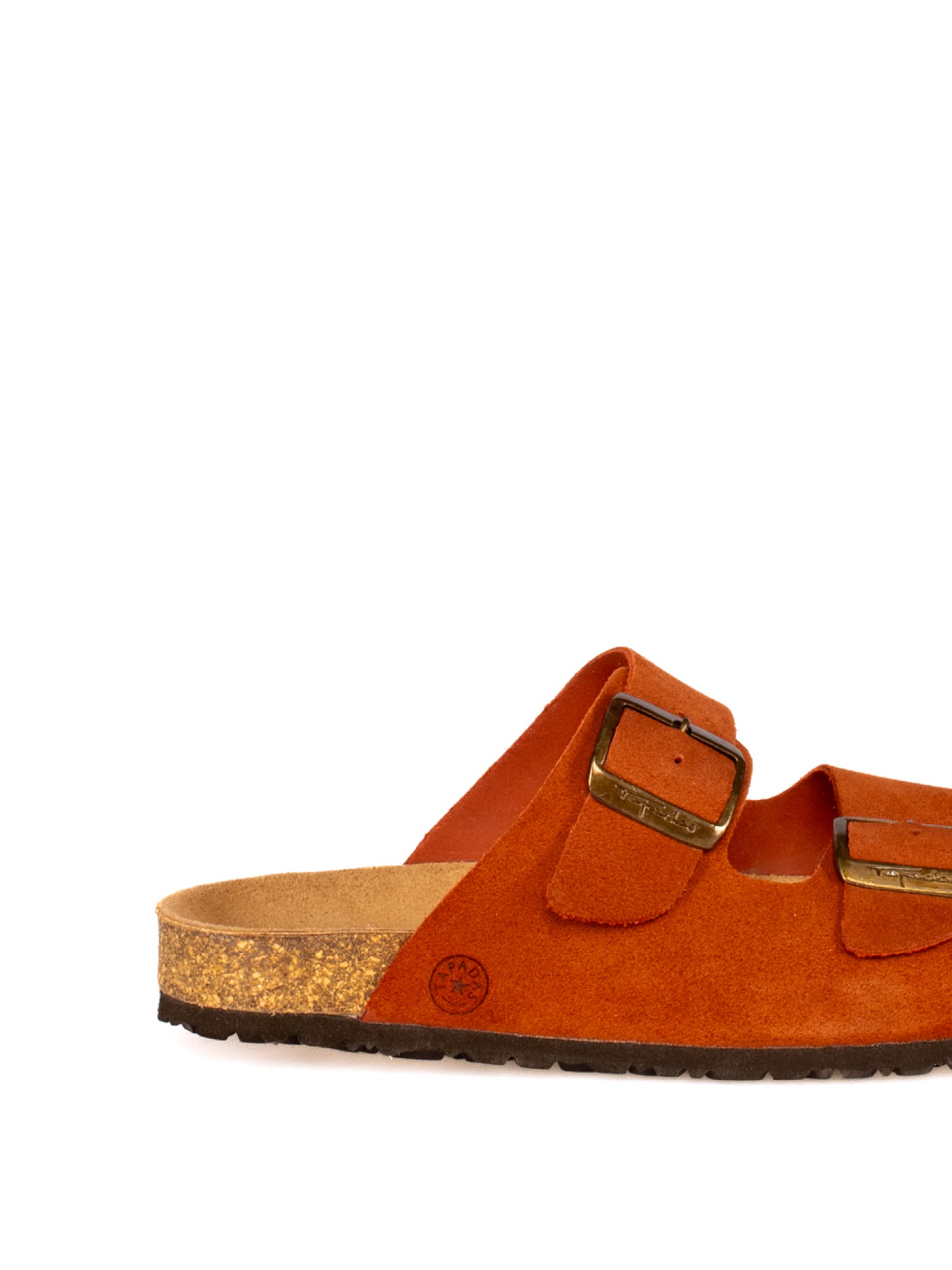 Chinelo Bio em Camurça com Fivelas
