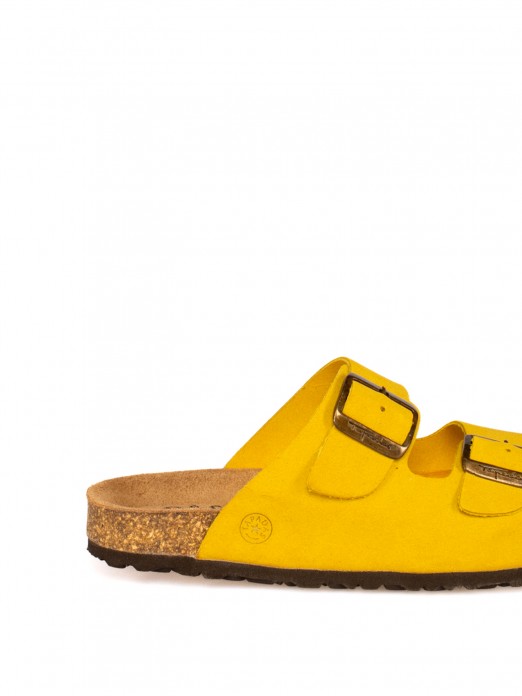 Chinelo Bio em Camurça com Fivelas Chinelo Bio em Camurça com Fivelas
