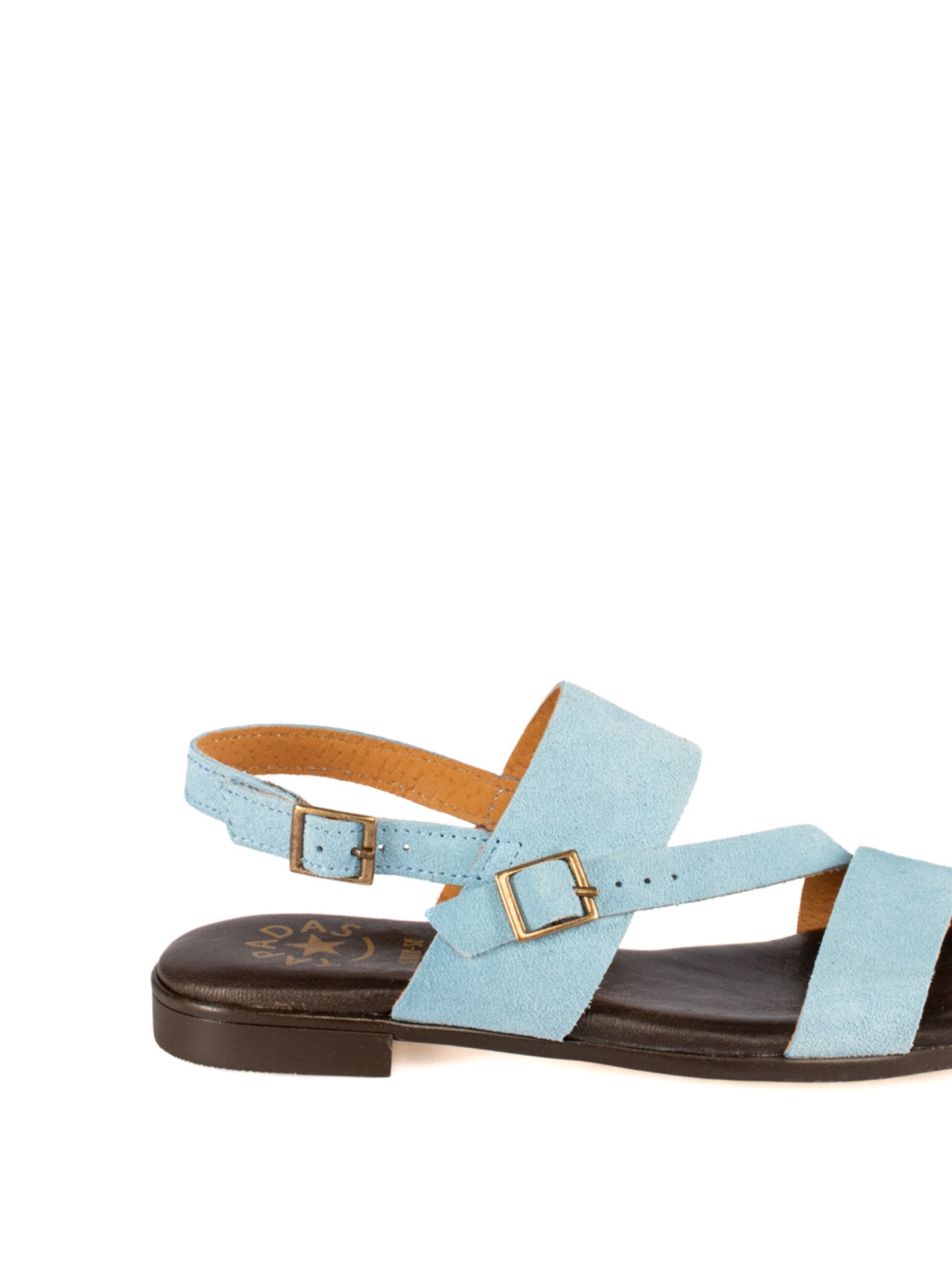 Women’s Flat Suede Sandalwith Straps