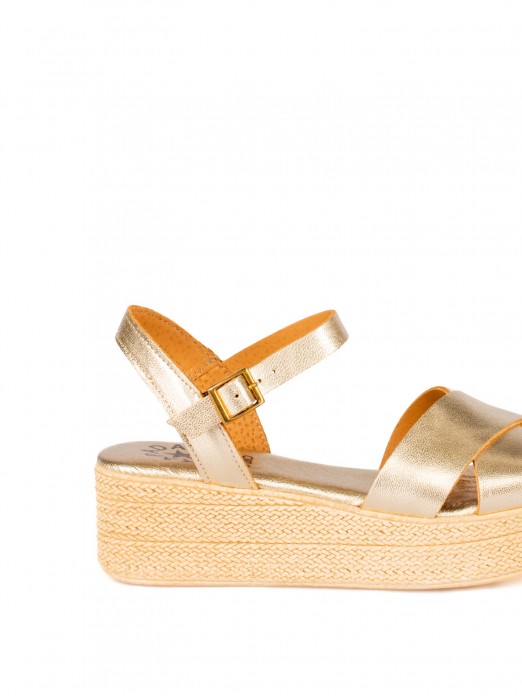 Women’s Suede Jeans Wedge Sandal Women’s Suede Jeans Wedge Sandal