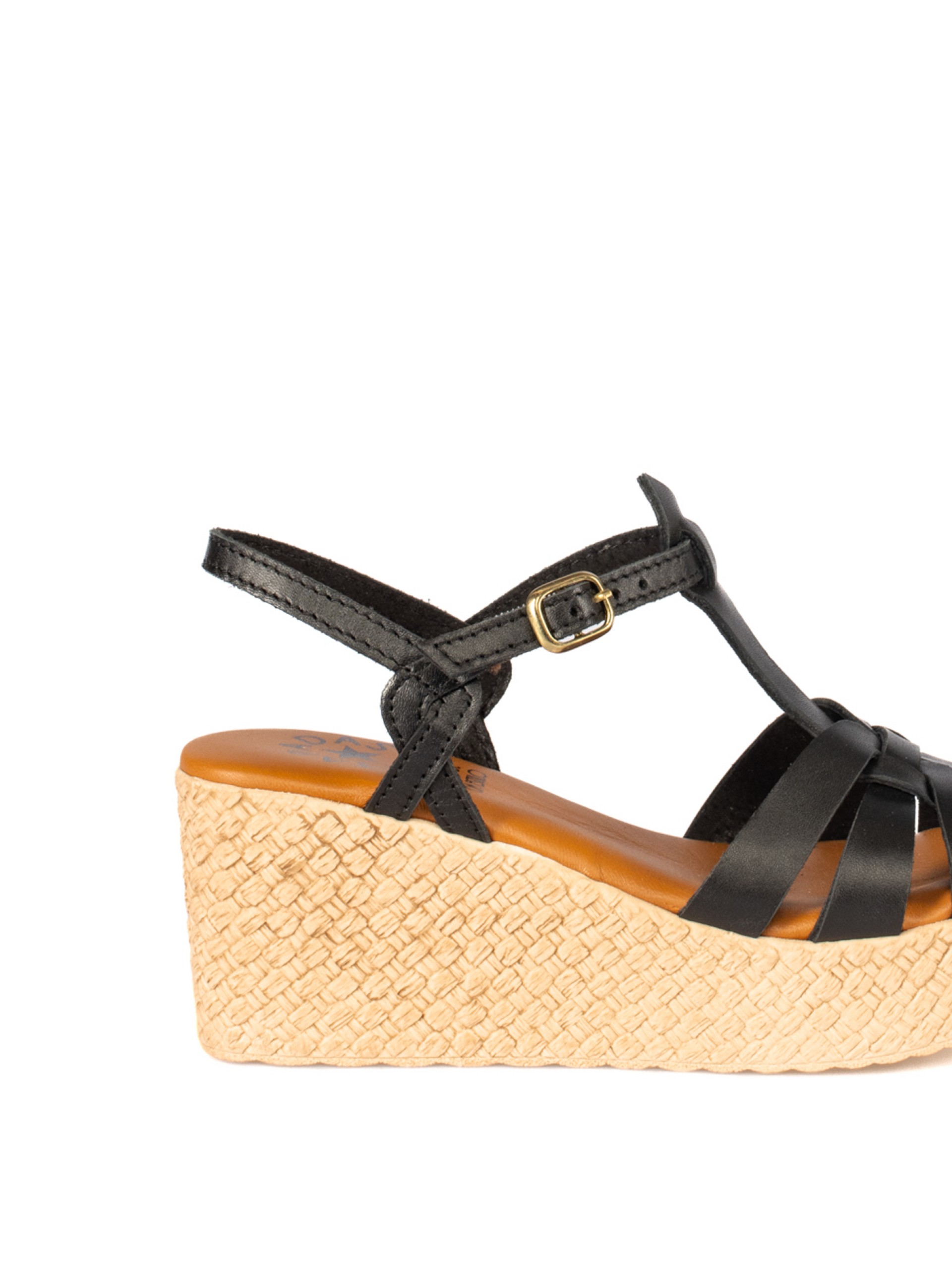 Women’s Suede Jeans Wedge Sandal