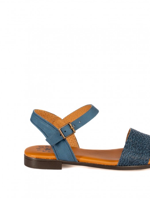 Women’s Flat Braided Leather Sandal Women’s Flat Braided Leather Sandal