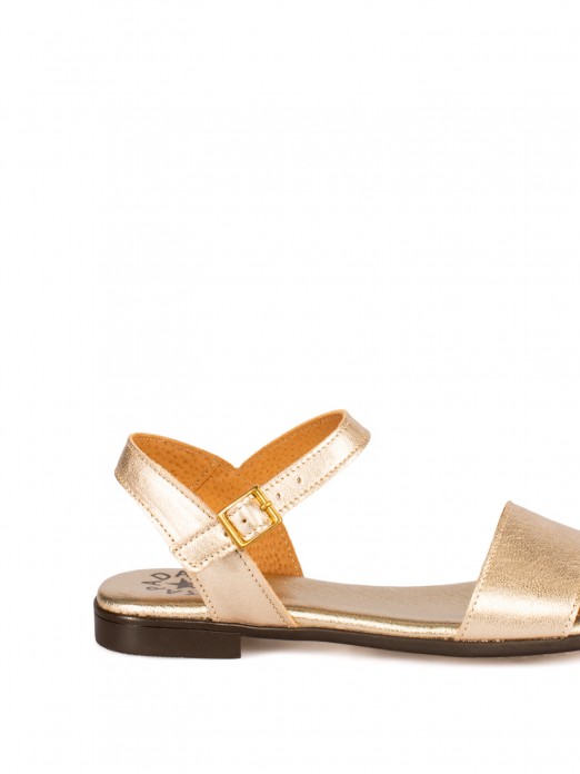 Women�s Flat Leather Sandal