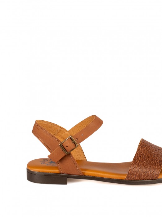 Women’s Flat Braided Leather Sandal Women’s Flat Braided Leather Sandal