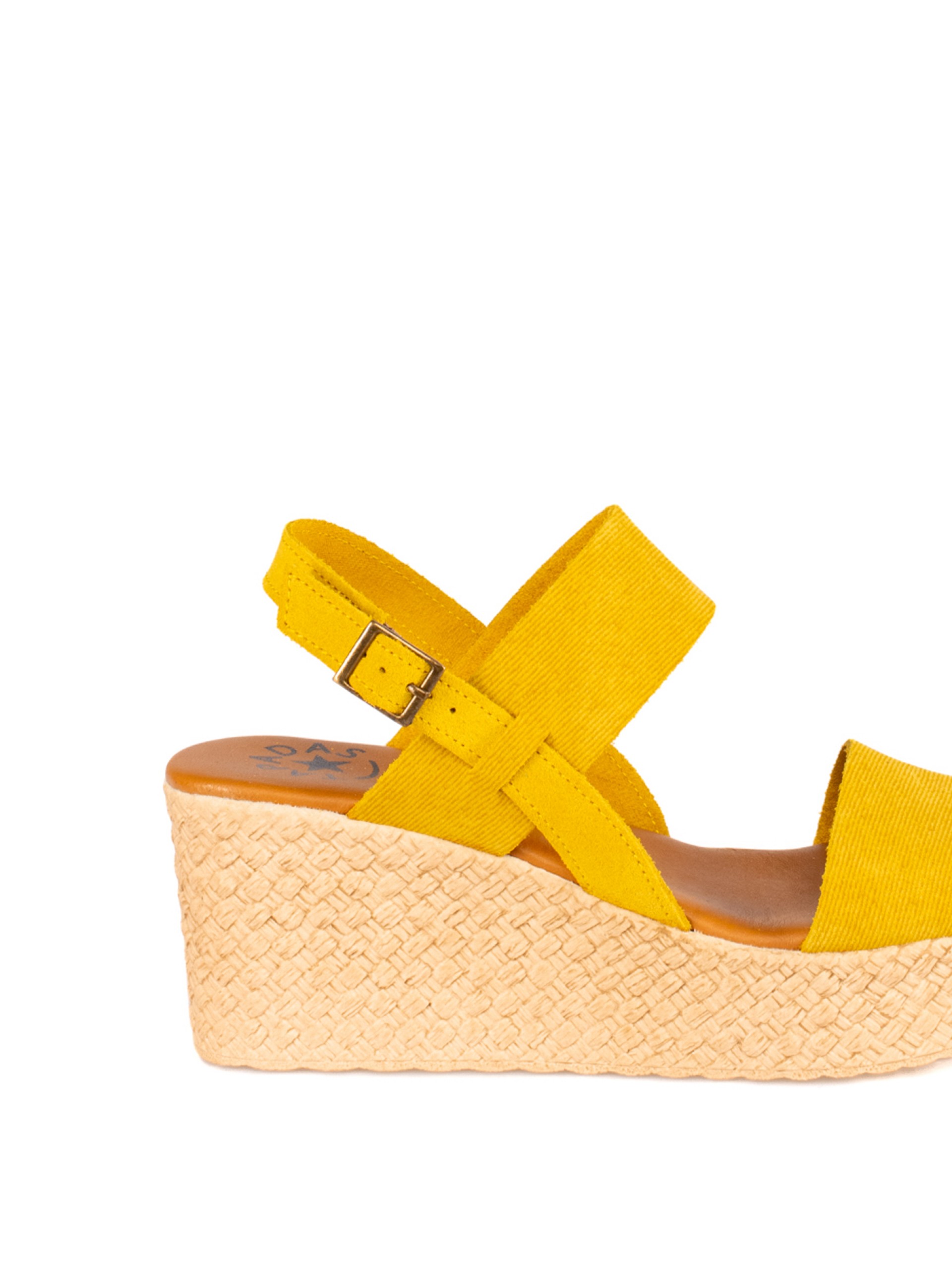 Women’s Suede Jeans Wedge Sandal