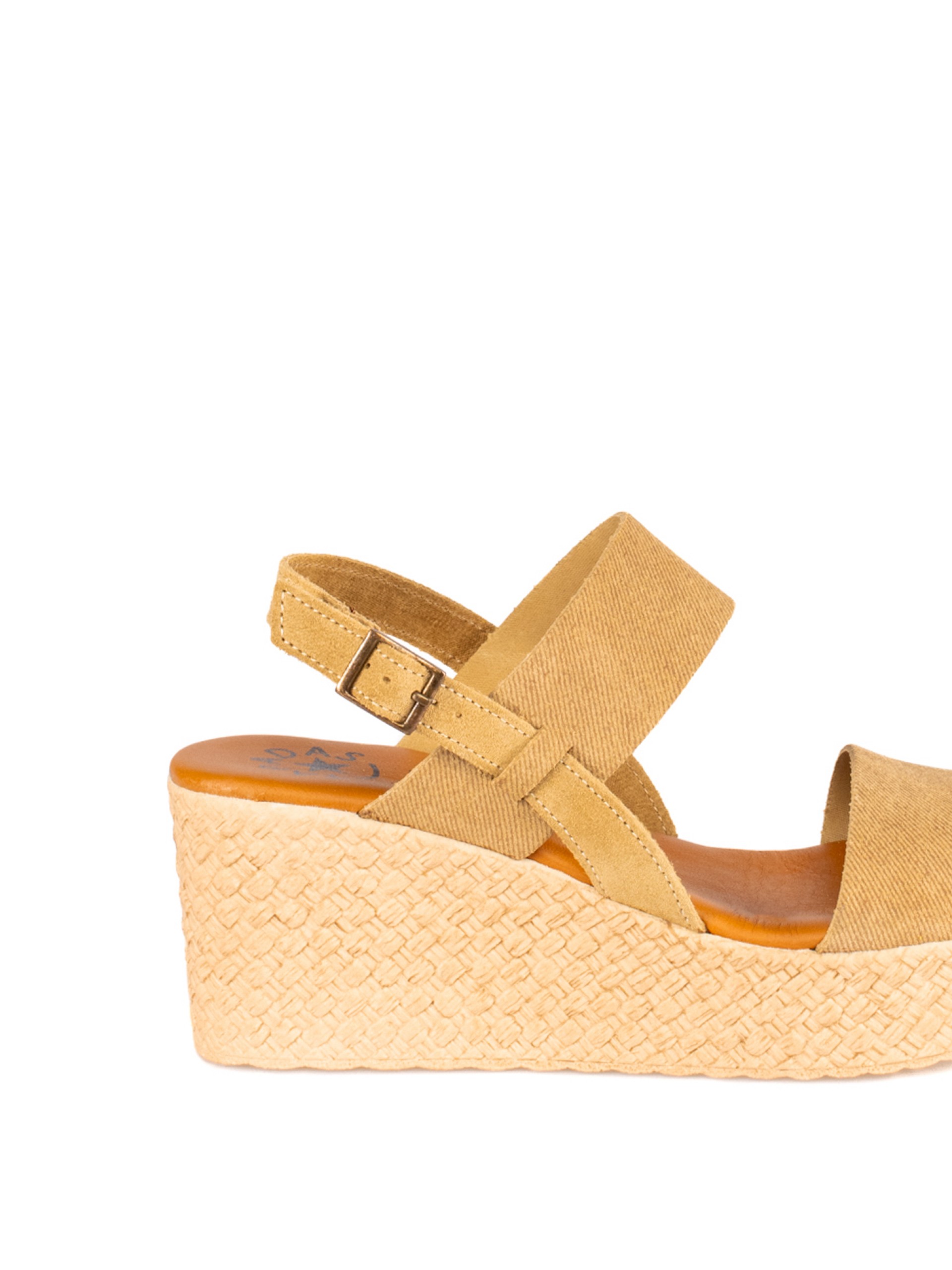 Women’s Suede Jeans Wedge Sandal