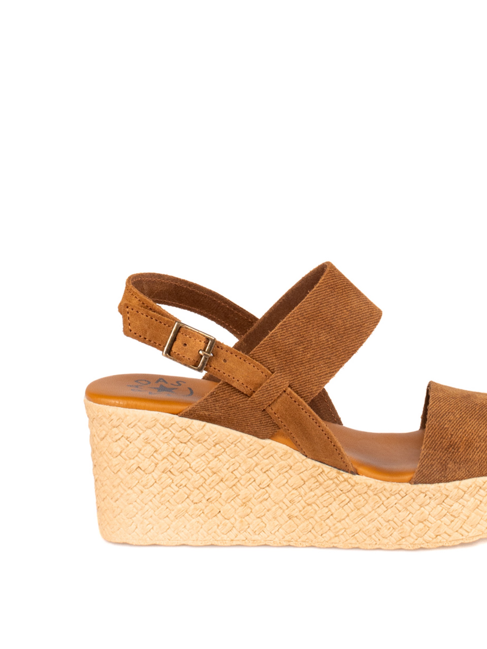 Women’s Suede Jeans Wedge Sandal