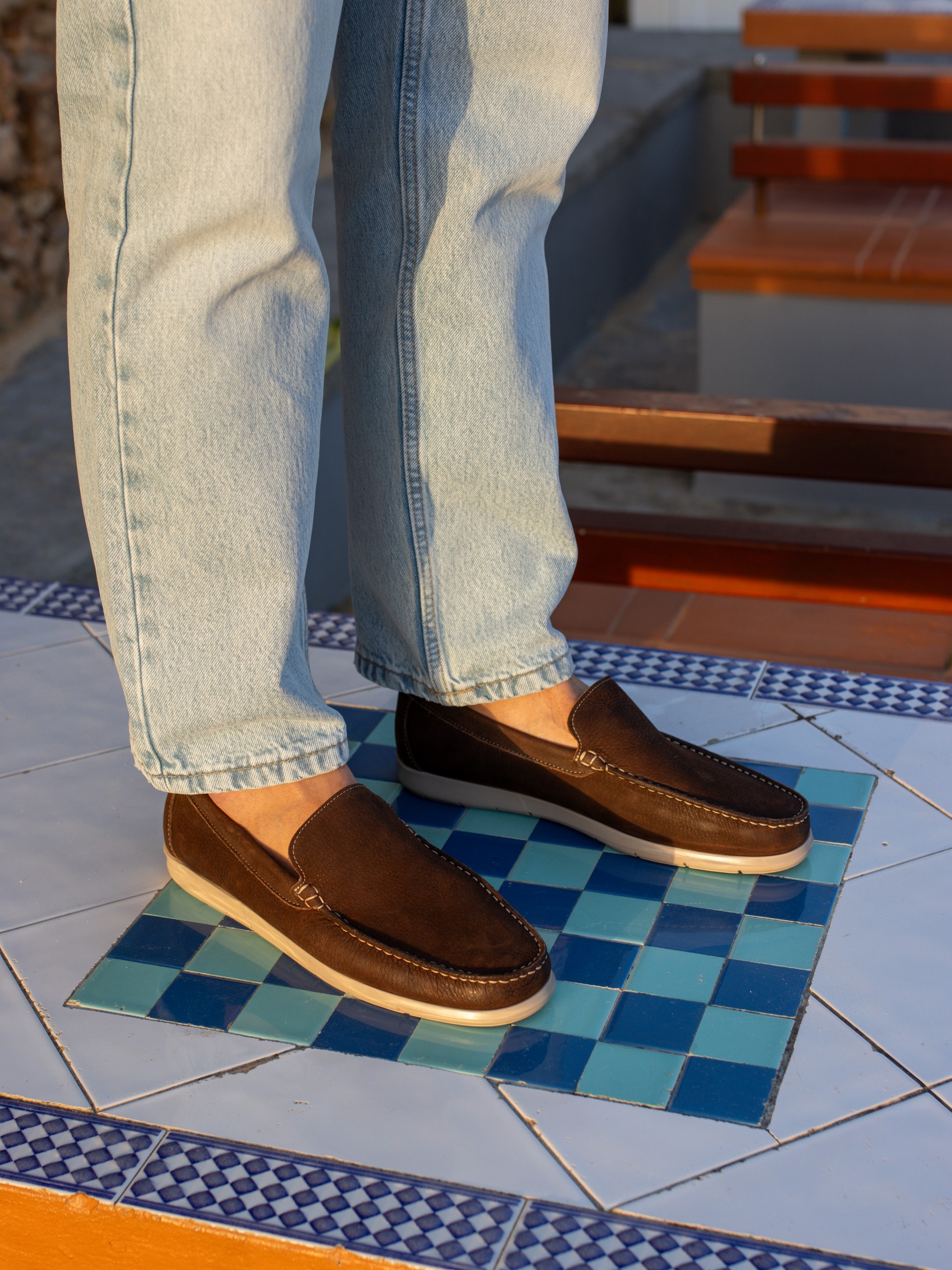 Mocassim em Pele