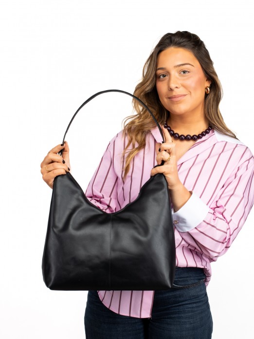 Leather shoulder bag Leather shoulder bag