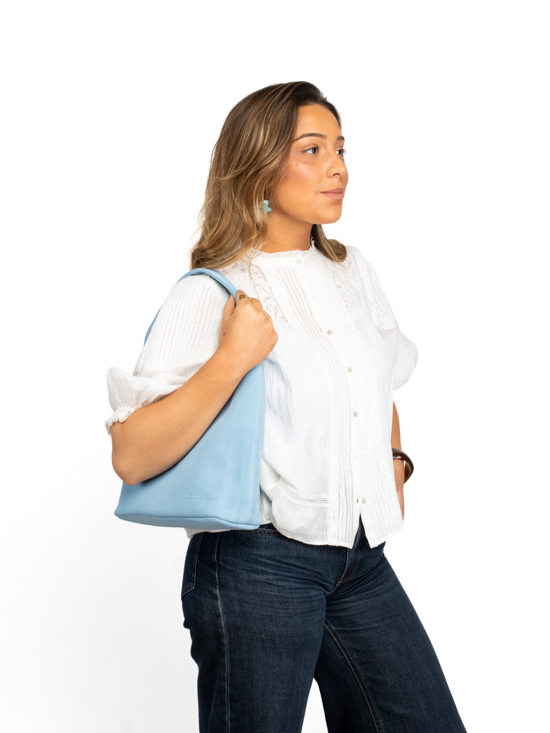 Suede Shoulder Bag