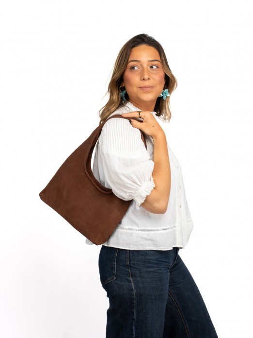 Suede Shoulder Bag Suede Shoulder Bag