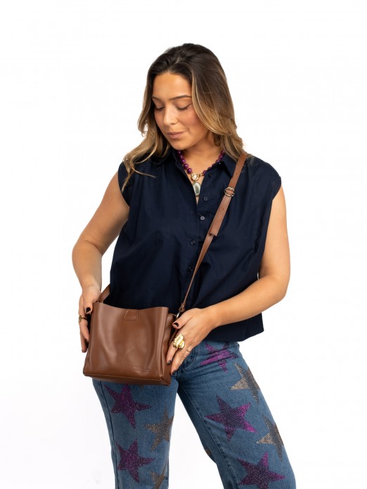 Leather Shoulder Bag