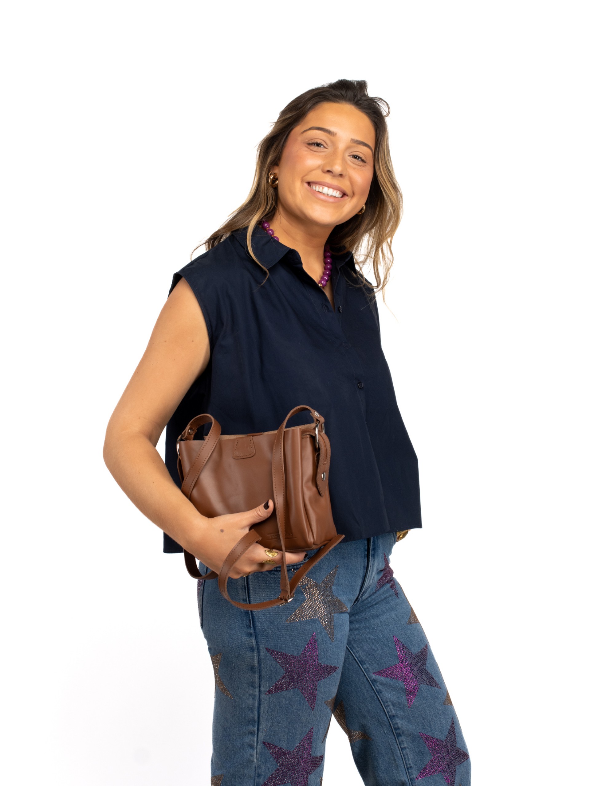 Leather Shoulder Bag
