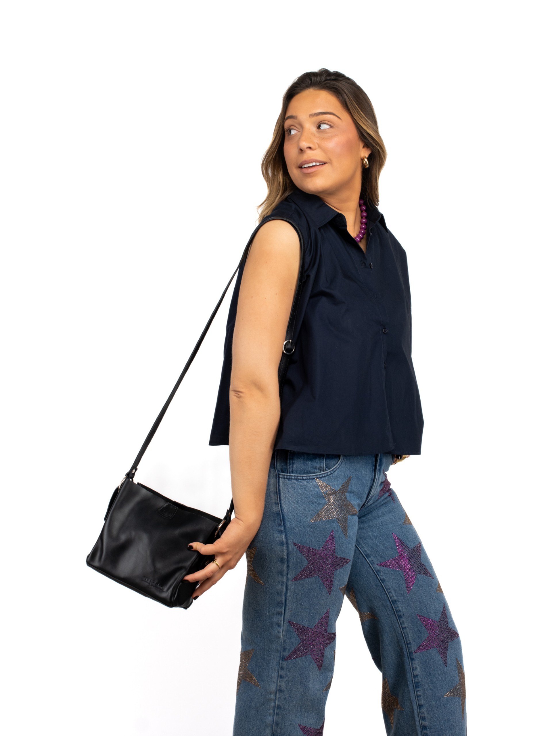 Leather Shoulder Bag