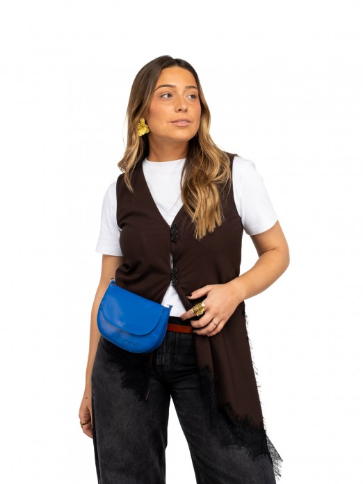 Perforated Leather Crossbody Bag Perforated Leather Crossbody Bag