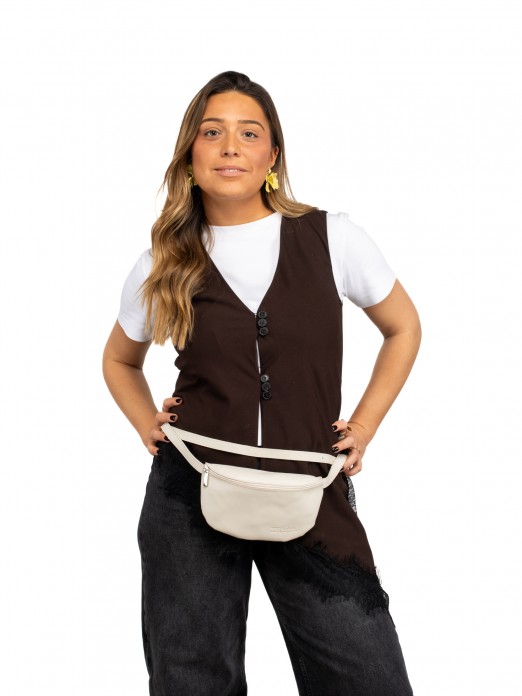 Bolsa de Cintura em Pele Bolsa de Cintura em Pele