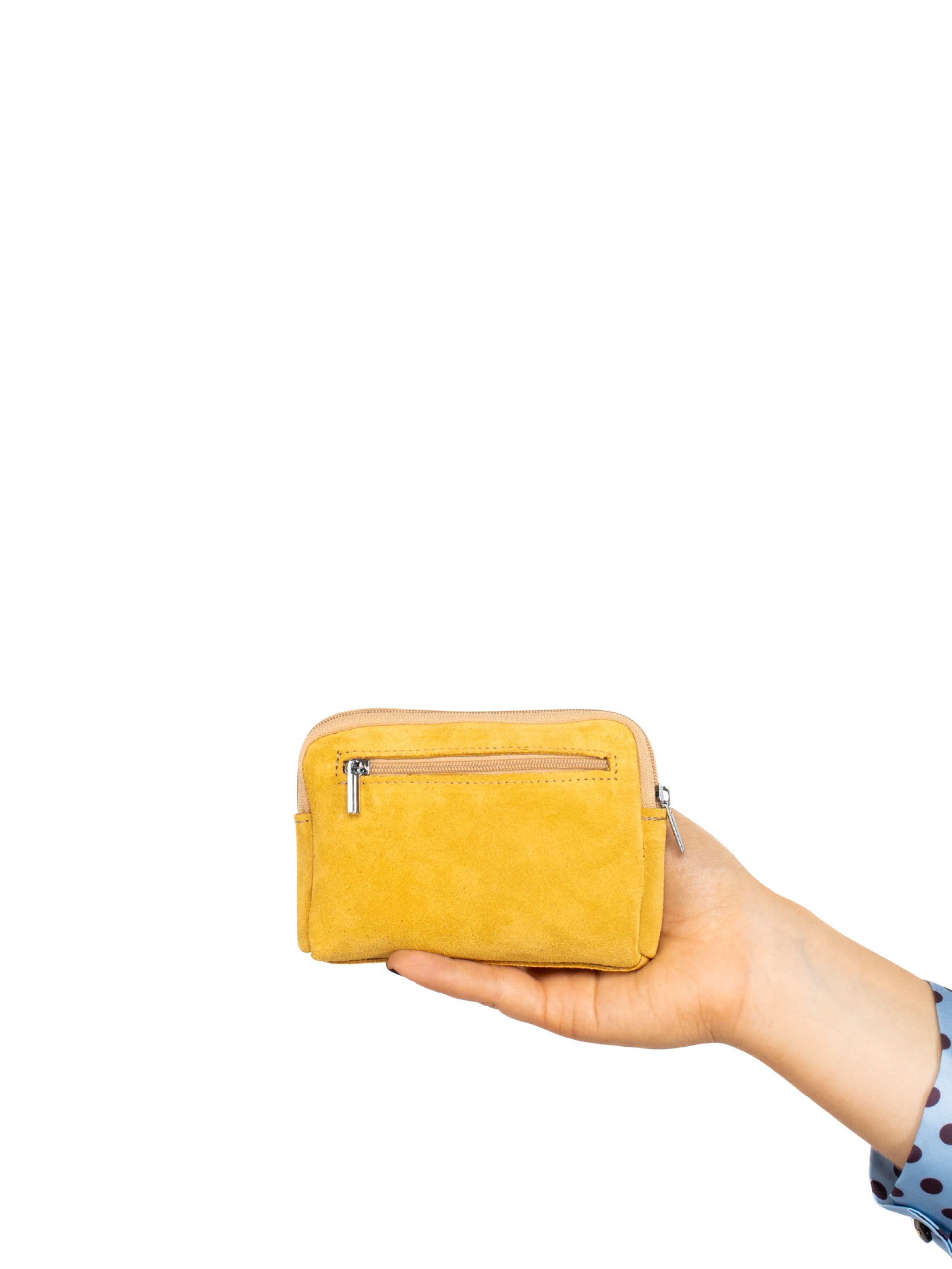Suede wallet