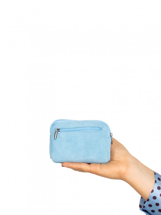 Suede wallet