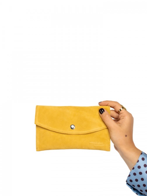 Large suede wallet Large suede wallet