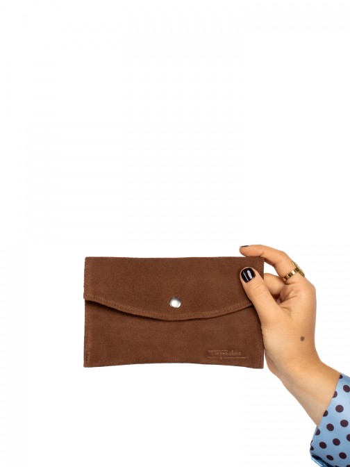 Large suede wallet Large suede wallet