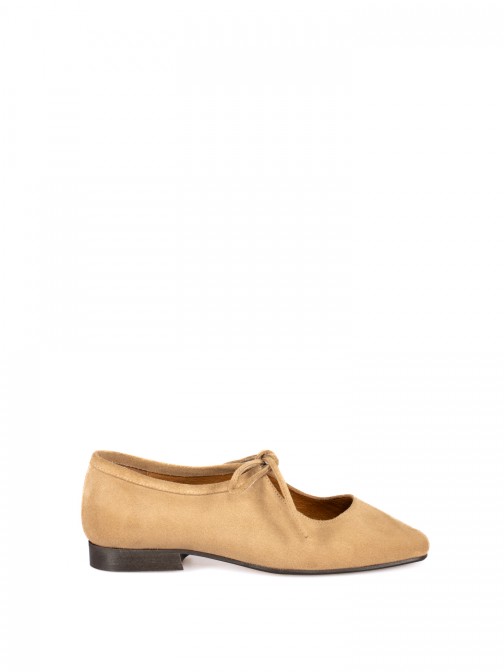 Suede Lace-Up Shoes