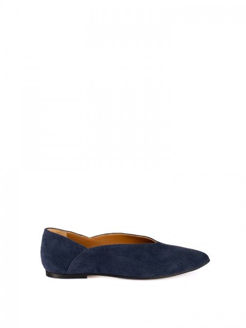 Suede Sabrina-Style Shoes Suede Sabrina-Style Shoes