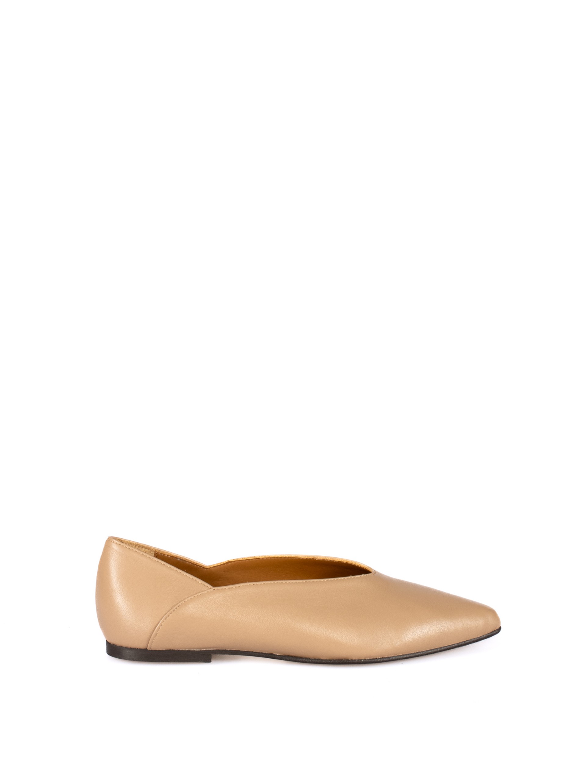 Leather Sabrina-Style Shoes