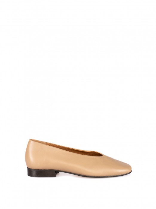 Leather Flat Shoes Leather Flat Shoes