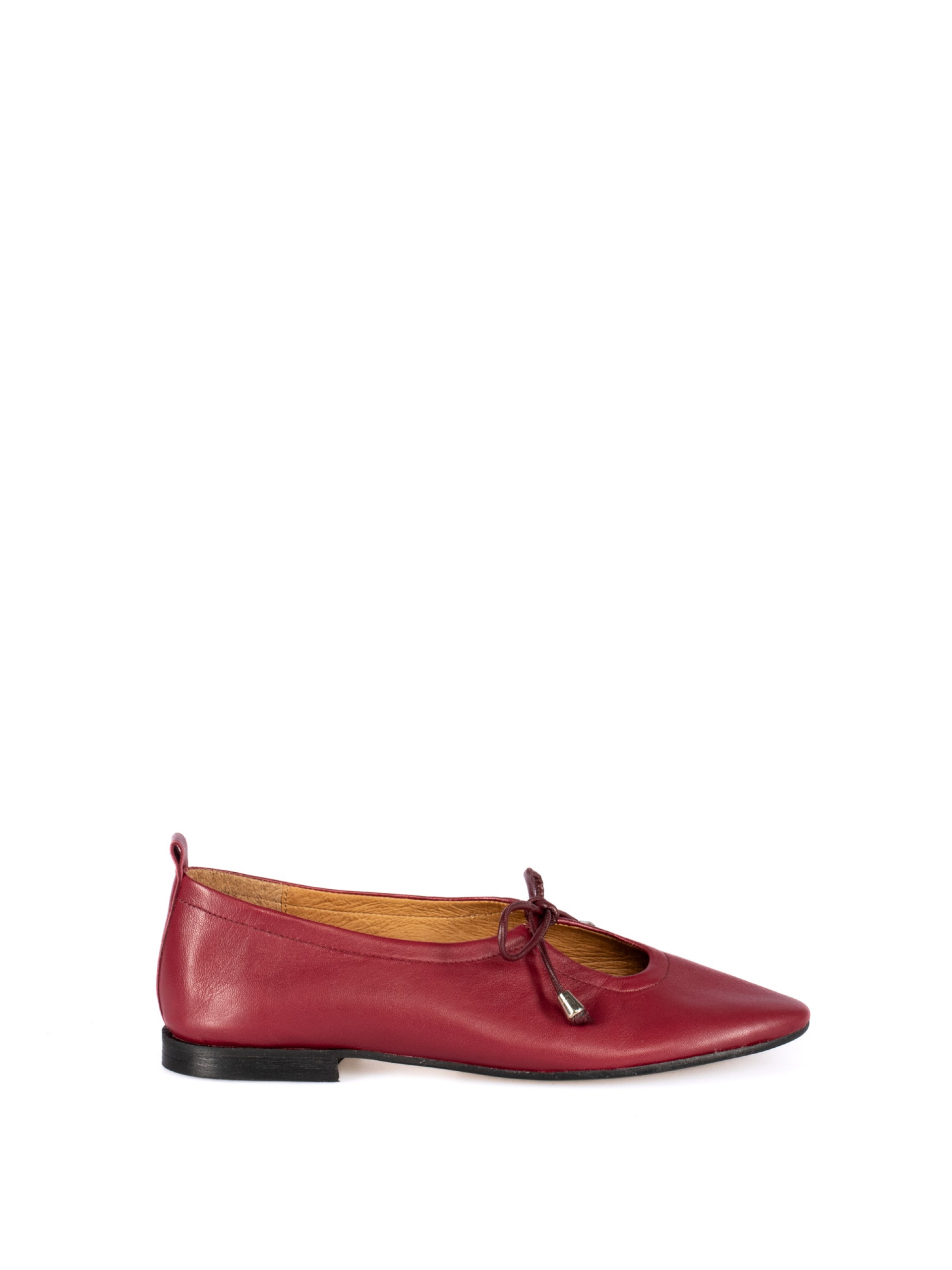 Leather Ballet Flats
