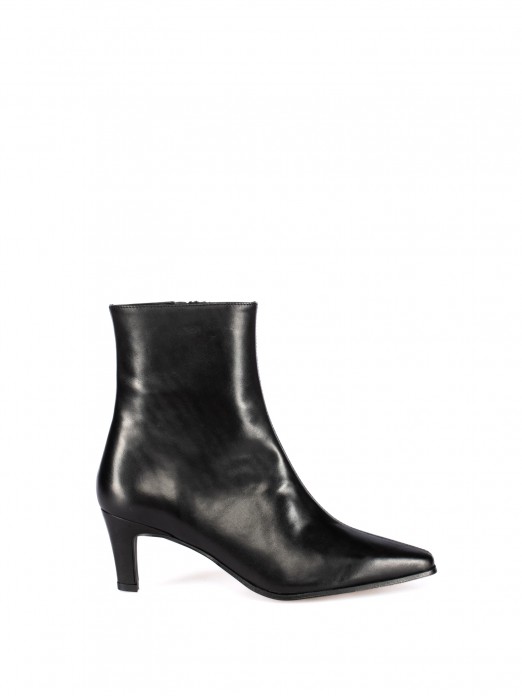 Leather Heeled Ankle Boots Leather Heeled Ankle Boots