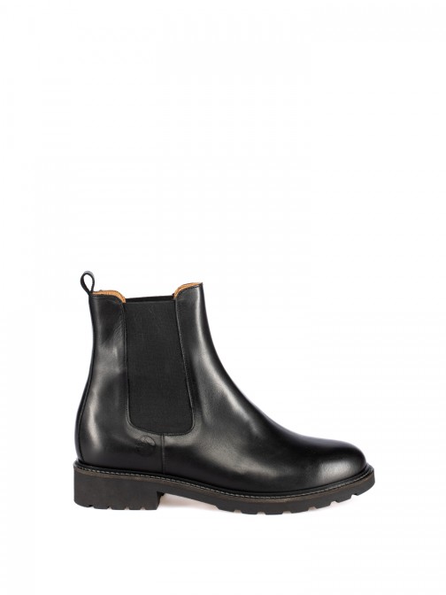 Suede Ankle Boots with Elastic